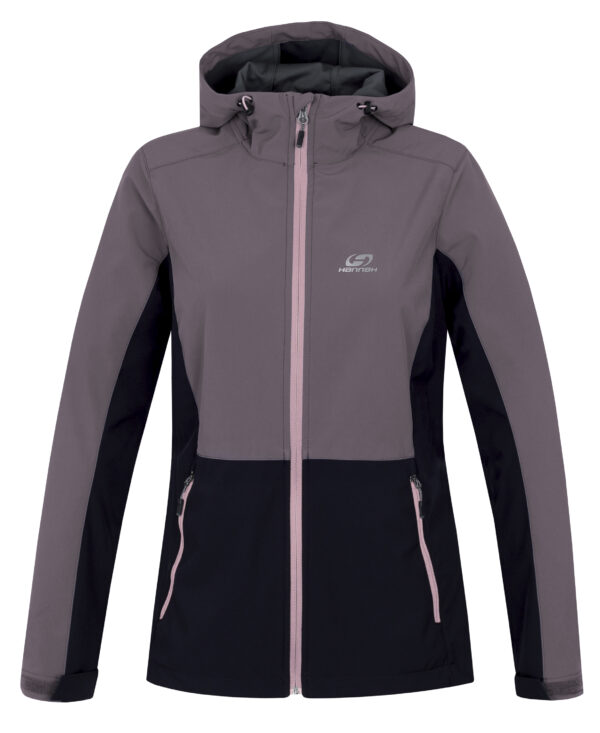 Női softshell dzseki Hannah ZURY LITE cápa/antracit