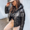 Női steppelt dzseki LILYWOOL Szín Fekete DSTREET
