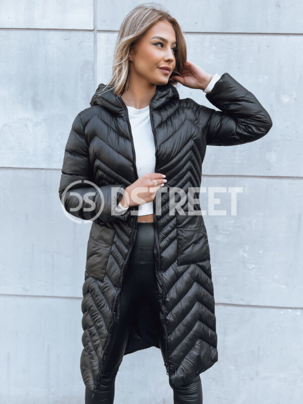 Női steppelt dzseki RUNWAY FLAIR Szín Fekete DSTREET