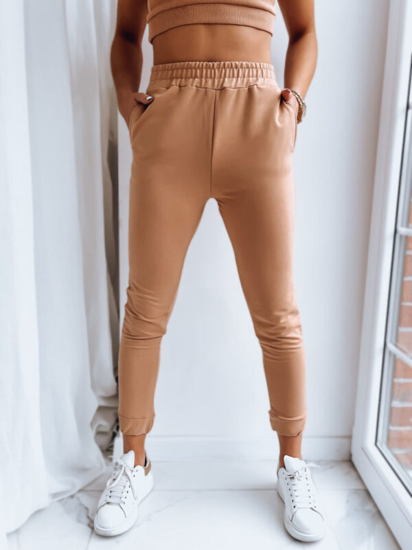 Női szabadidőnadrág MY HONEY Szín Camel DSTREET