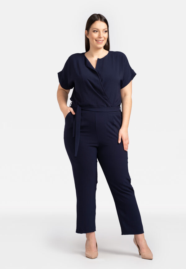 Női szett Karko Karko_Jumpsuit_Q229_Navy_Blue