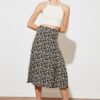 Női szoknya Trendyol Floral Patterned