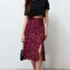 Női szoknya Trendyol Floral Patterned
