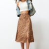 Női szoknya Trendyol Floral Patterned