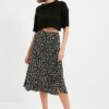 Női szoknya Trendyol Knitted