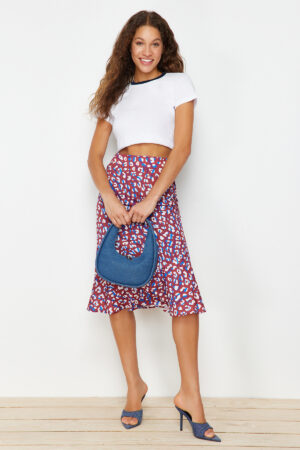 Női szoknya Trendyol Patterned