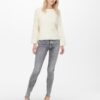 Női szürke skinny fit farmer CSAK - női