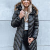 Női téli dzseki GLAMOUR FUSION Szín Fekete DSTREET