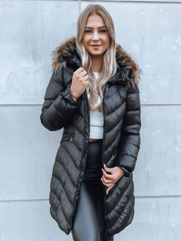 Női téli dzseki GLAMOUR FUSION Szín Fekete DSTREET