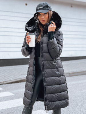 Női téli dzseki SNOWSCAPE Szín Fekete DSTREET