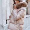 Női téli dzseki SPARKLE Szín Camel DSTREET