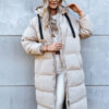 Női télikabát COZYSEASON bézs Dstreet