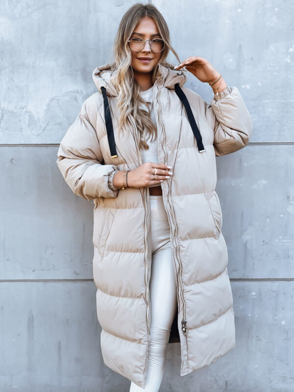 Női télikabát COZYSEASON bézs Dstreet