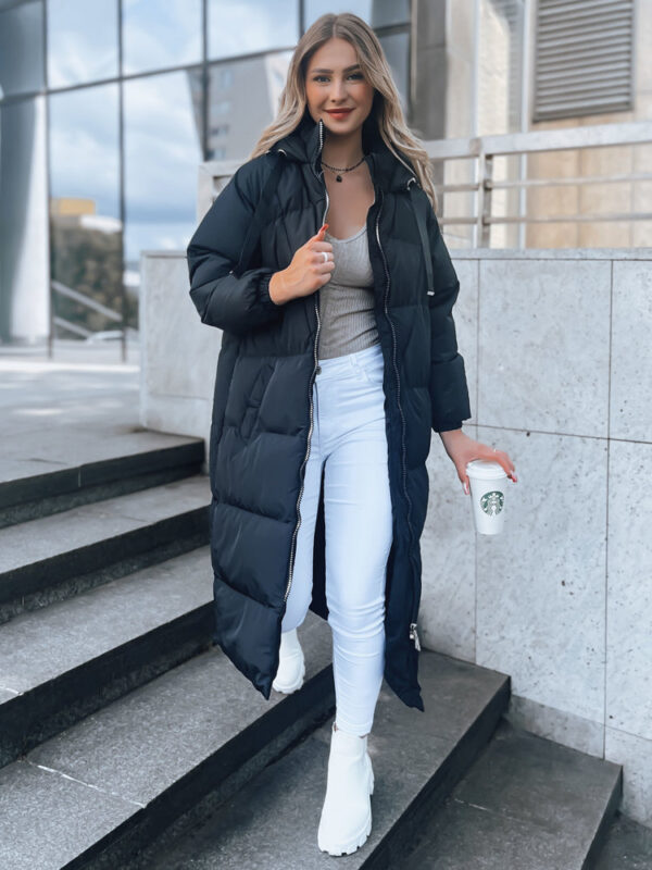 Női télikabát COZYSEASON fekete Dstreet