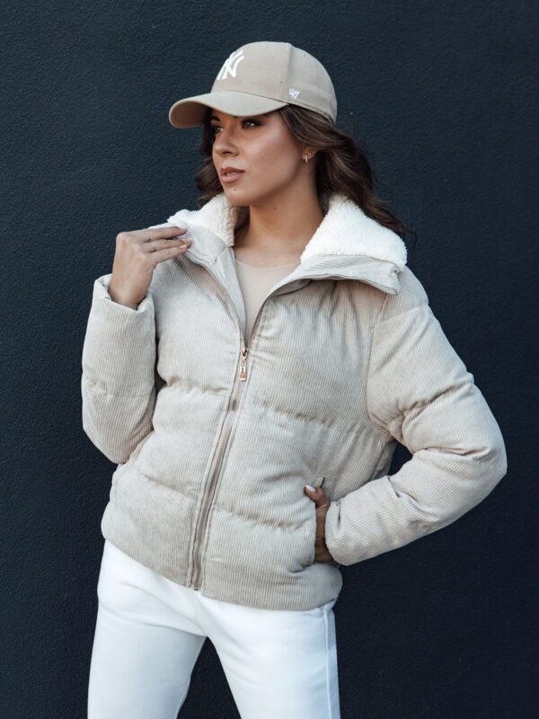 Női télikabát TRENDYGLAM bézs Dstreet
