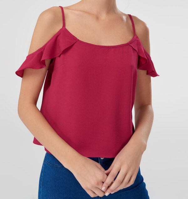 Női top Trendyol Frilly