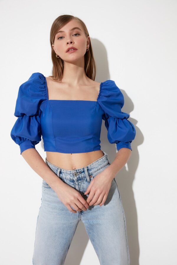 Női top Trendyol Ruffle detailed