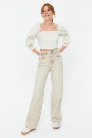 Női top Trendyol Ruffle detailed