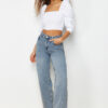 Női top Trendyol Ruffle detailed