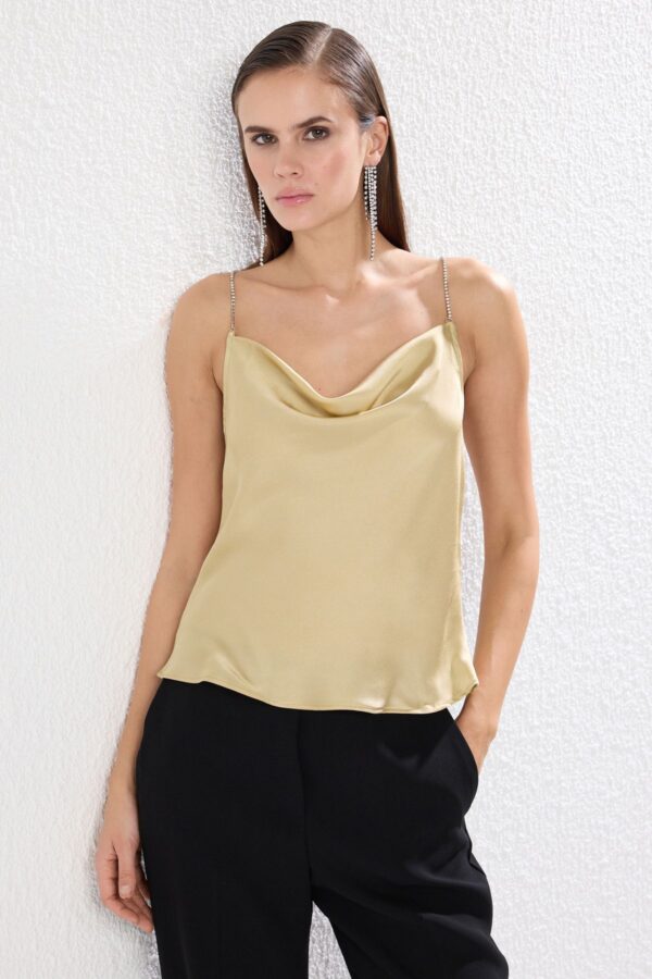 Női top Trendyol Satin