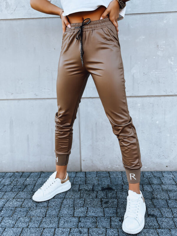 Női viaszolt nadrág TERRACE Szín Camel DSTREET