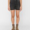 Noisy May Miley Grey Denim Shorts - Women