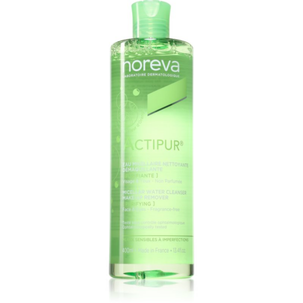 Noreva Actipur Micellar Water Cleanser micellás sminklemosó víz 400 ml