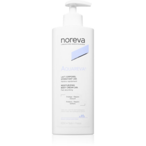Noreva Aquareva Moisturizing Body Cream 24h tápláló és hidratáló testápoló tej 400 ml