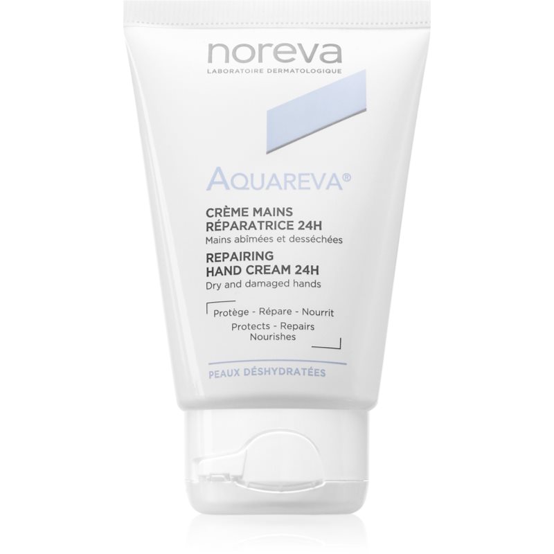 Noreva Aquareva Repairing Hand Cream 24H regeneráló kézkrém hidratáló hatással 50 ml
