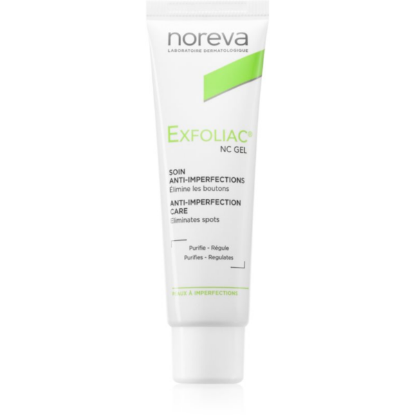 Noreva Exfoliac Anti-Imperfection Cream helyi ápolás pattanásos bőrre 30 ml