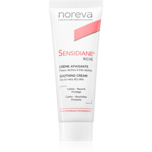 Noreva Sensidiane Rich Soothing Cream tápláló és nyugtató arckrém 40 ml
