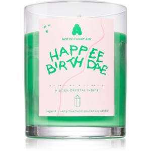 Not So Funny Any Crystal Candle Hapee Birthdae kristályos gyertya 220 g-ár