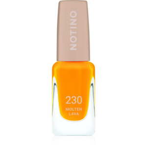Notino Gel Effect Nail Polish körömlakk géles hatással 230 Molten Lava 10 ml