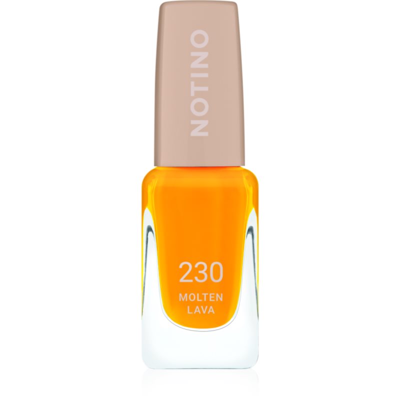 Notino Gel Effect Nail Polish körömlakk géles hatással 230 Molten Lava 10 ml