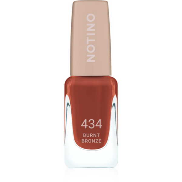 Notino Gel Effect Nail Polish körömlakk géles hatással 434 Burnt Bronze 10 ml