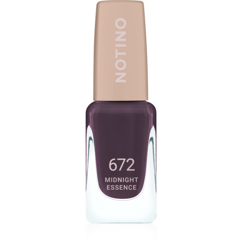 Notino Gel Effect Nail Polish körömlakk géles hatással 672 Midnight Essence 10 ml