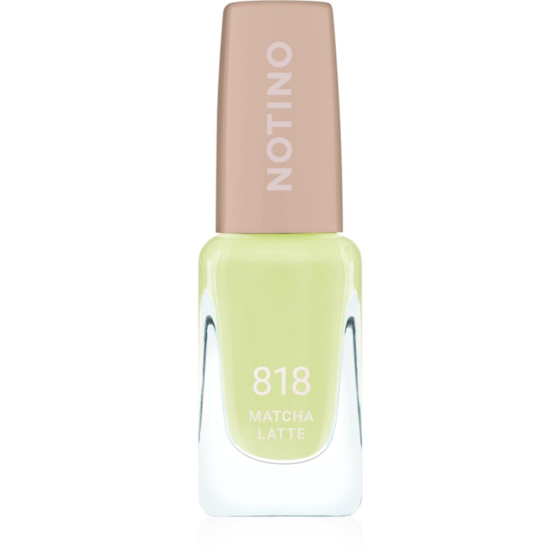 Notino Gel Effect Nail Polish körömlakk géles hatással 818 Matcha Latte 10 ml