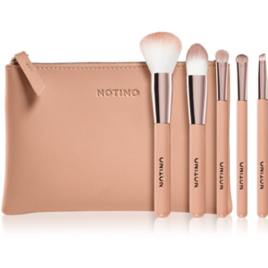 Notino Glamour Collection Travel Brush Set with Pouch Utazó ecsetkészlet táskával-Ár