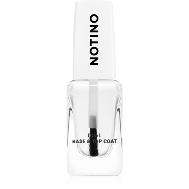 Notino Nail Care Dual base & Top coat bázis- és fedőlakk 10 ml