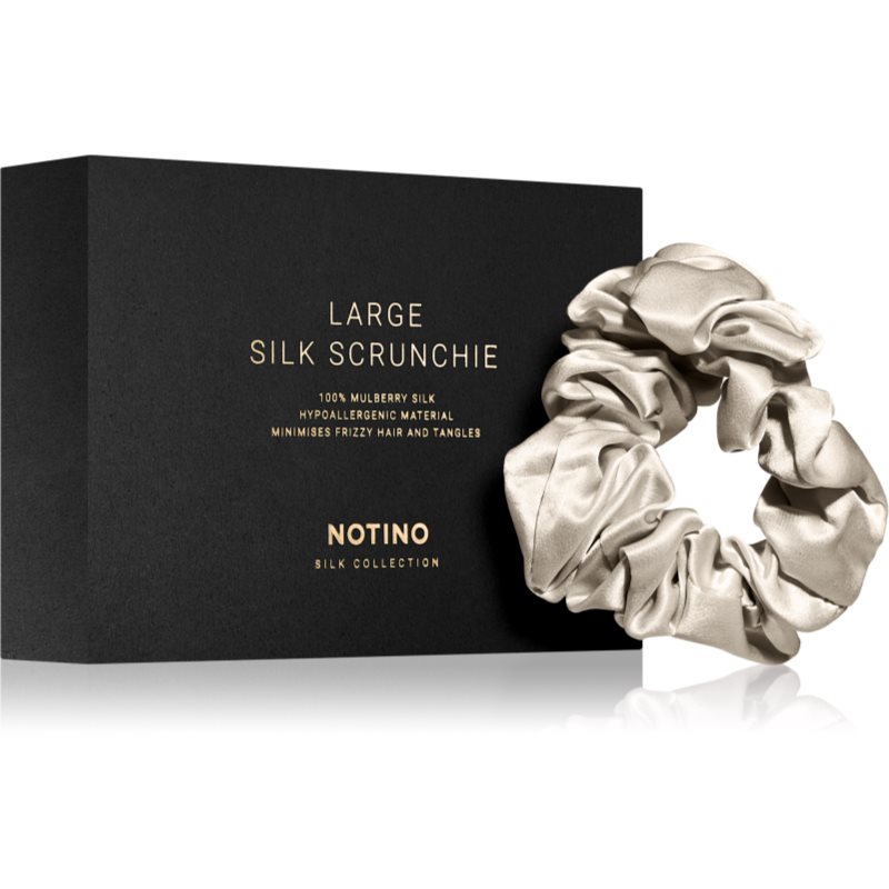 Notino Silk Collection Large scrunchie selyem hajgumi Cream 1 db-Ár