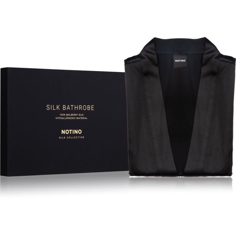 Notino Silk Collection Silk Bathrobe selyemköntös