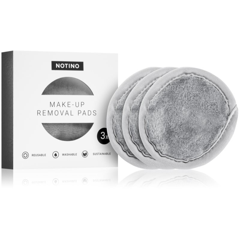 Notino Spa Collection Make-up removal pads sminkelmosó korong árnyalat Grey 3 db-Eredeti