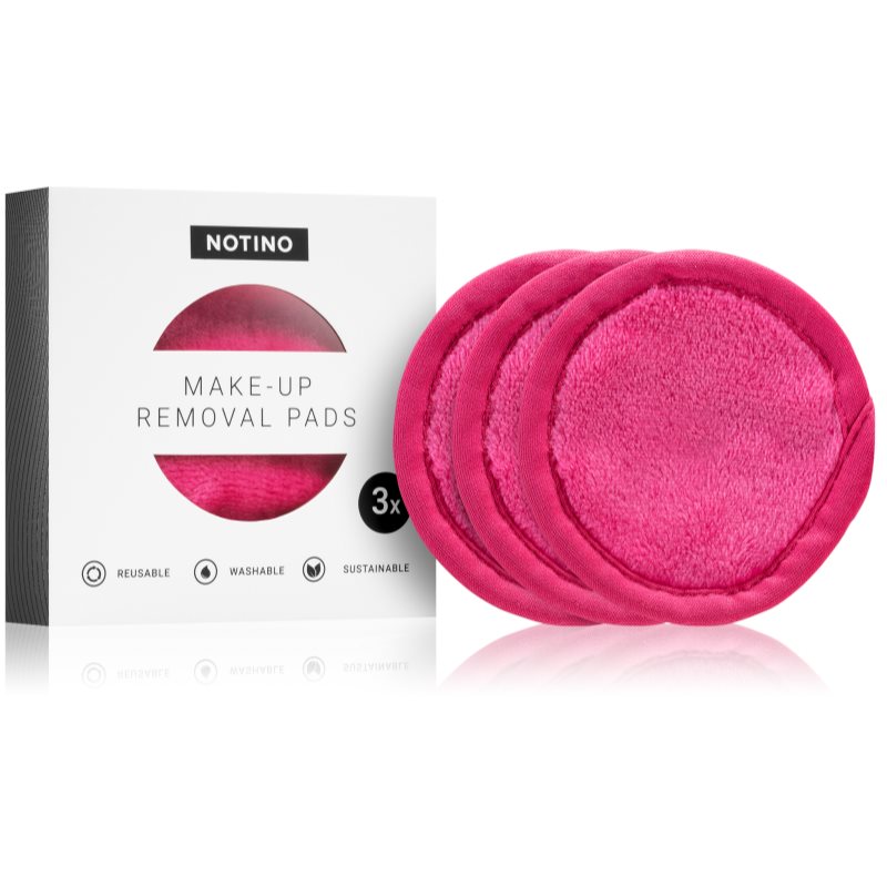 Notino Spa Collection Make-up removal pads sminkelmosó korong árnyalat Pink 3 db-Eredeti