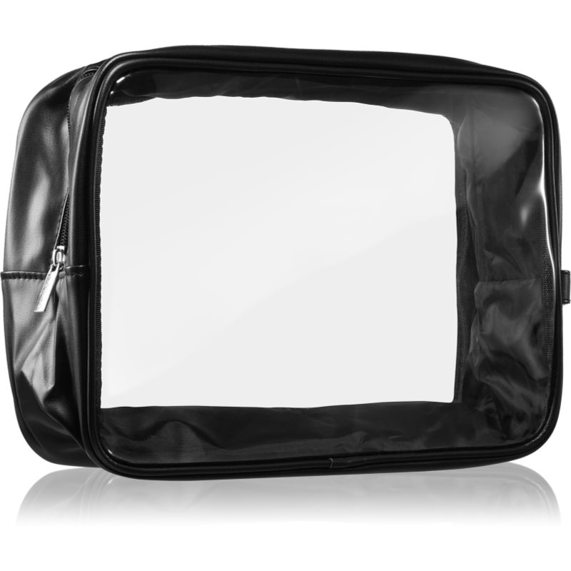 Notino Travel Collection Extra Large Clear Organizer átlátszó kozmetikai táska XL Black 27