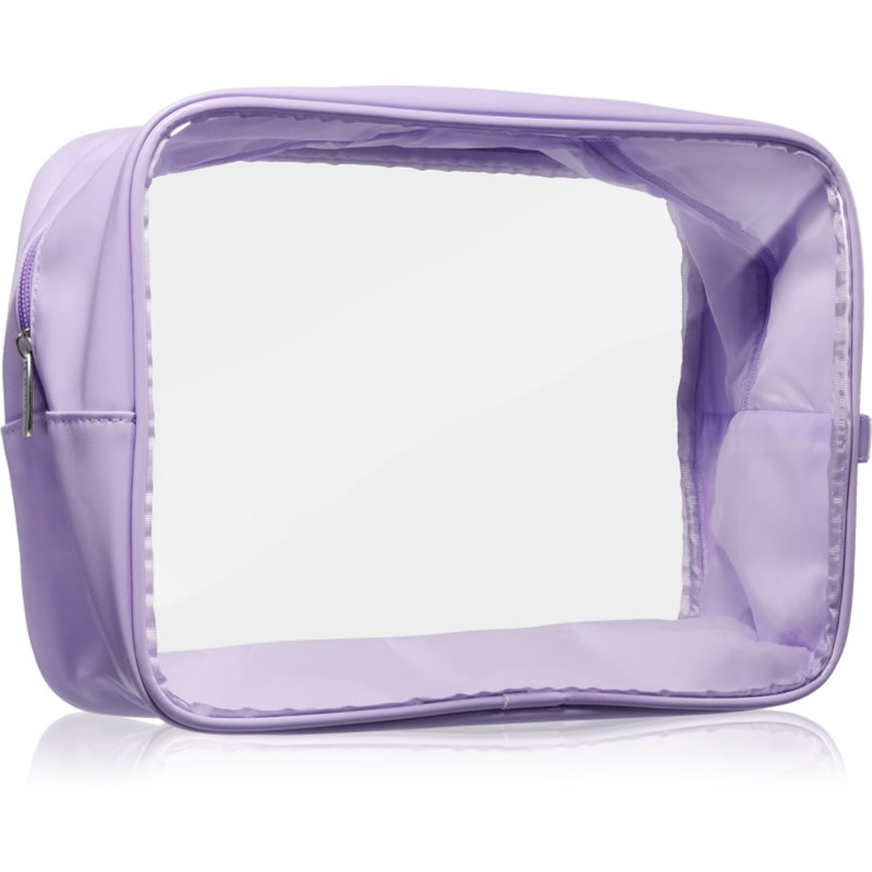 Notino Travel Collection Extra Large Clear Organizer átlátszó kozmetikai táska XL Purple 27