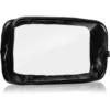 Notino Travel Collection Large Clear Organizer átlátszó kozmetikai táska L Black 26x14x8