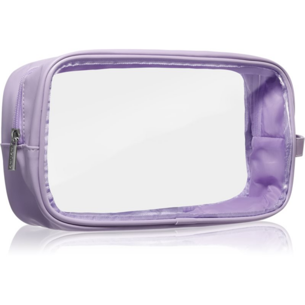 Notino Travel Collection Large Clear Organizer átlátszó kozmetikai táska L Purple 1 db-Ár