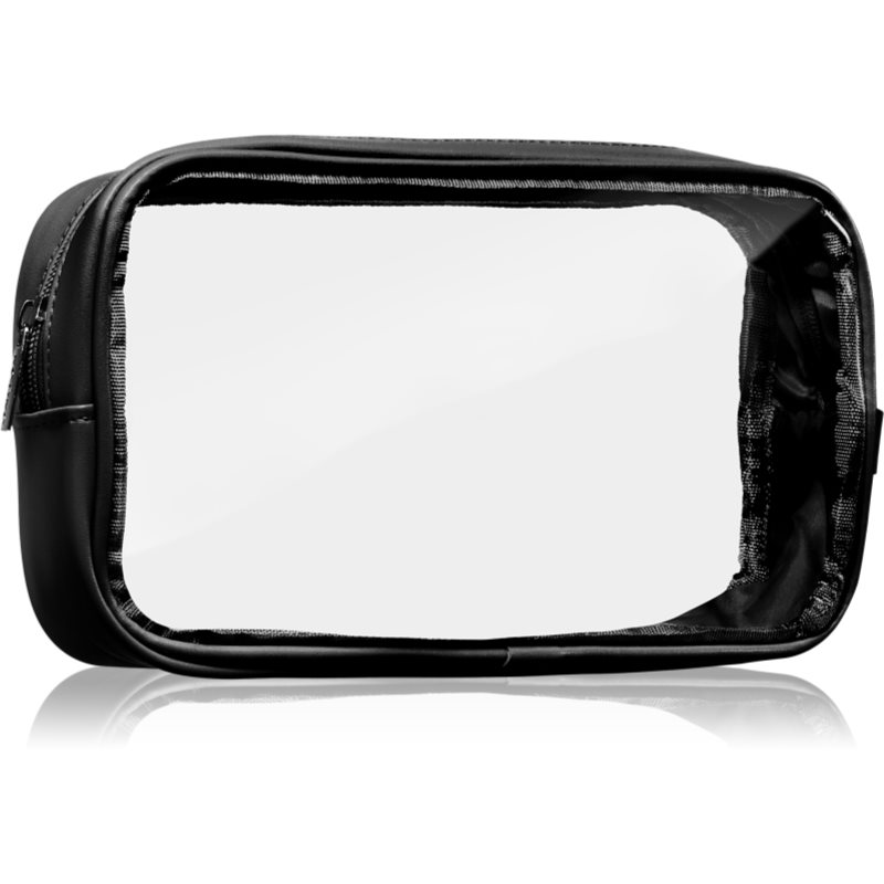 Notino Travel Collection Small Clear Organizer átlátszó kozmetikai táska átlátszó S Black 20x10x5 cm 1 db-Ár