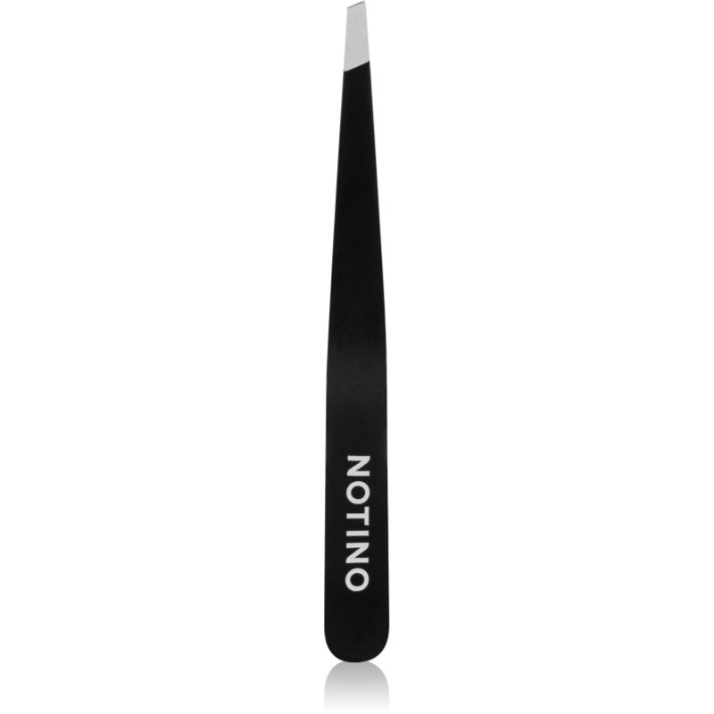 Notino Tweezers Black ferde végű szemöldökcsipesz 1 db
