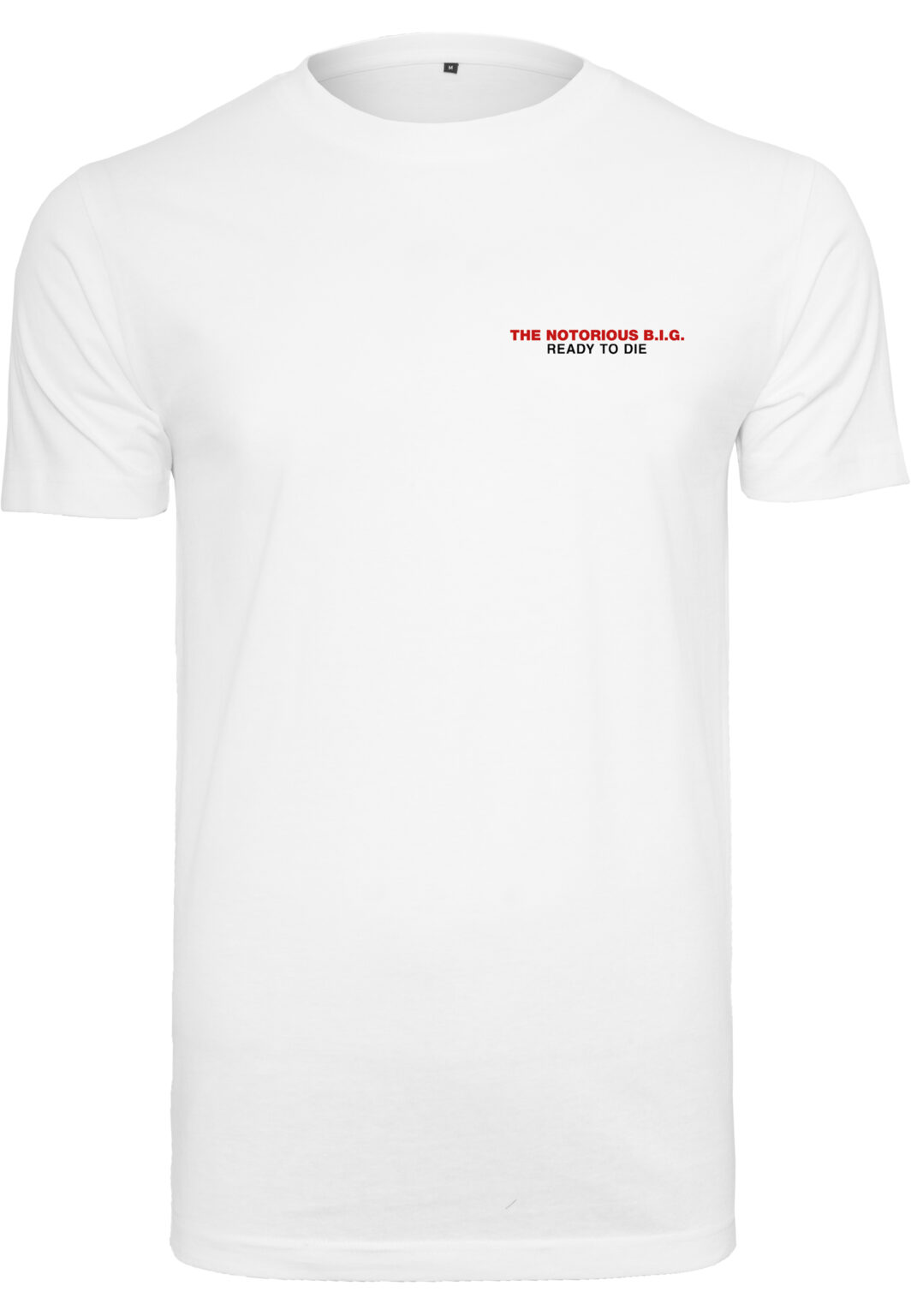 Notorious Big Ready To Die Tracklist T-Shirt White